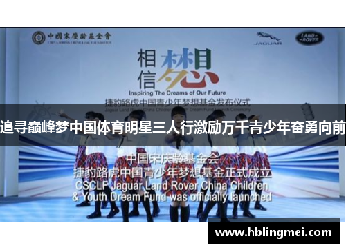 追寻巅峰梦中国体育明星三人行激励万千青少年奋勇向前